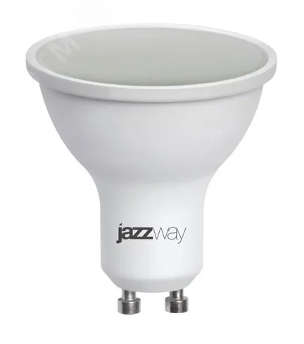Лампа светодиодная LED 9w GU10 4000K Jazzway 5019423