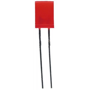 L-503IDT - Светодиод 5х5мм/красный/625нм/3-6мкд/110°