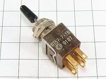Тумблер ПТ57-7-1В7.850.055-01 "7"