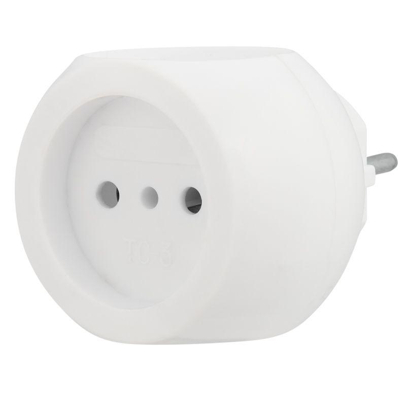 Разветвитель 3-м 6А IP20 Шар 220В бел. 11-1063