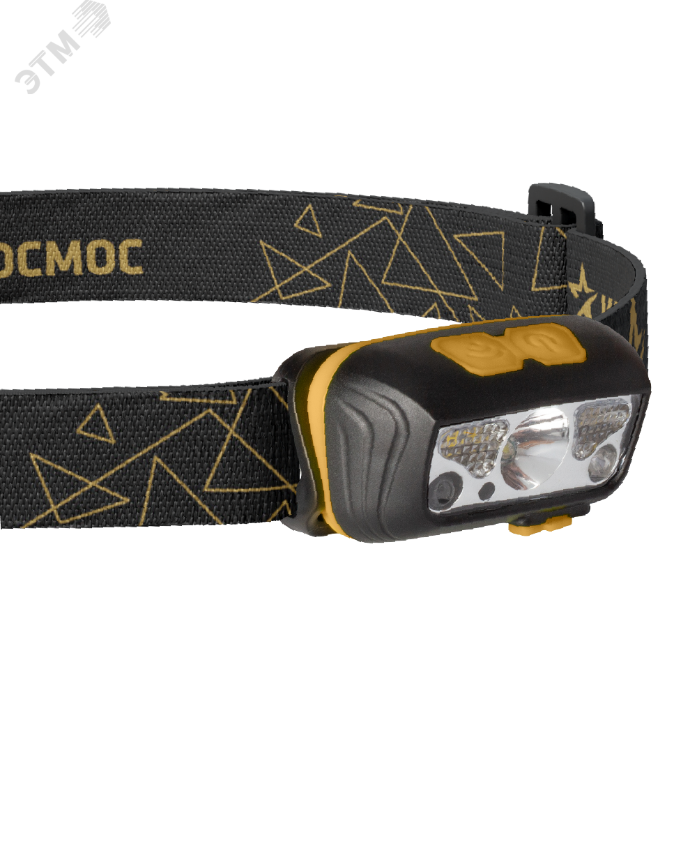 Фонарь аккумуляторный налобный сенсорный 2Вт XPE LED+2Вт SMD LED+красн. Li-po 102540 1200мА.ч корпус ABS-пластик USB-шнур регулируемый эласт. ремешок KOC505Lit