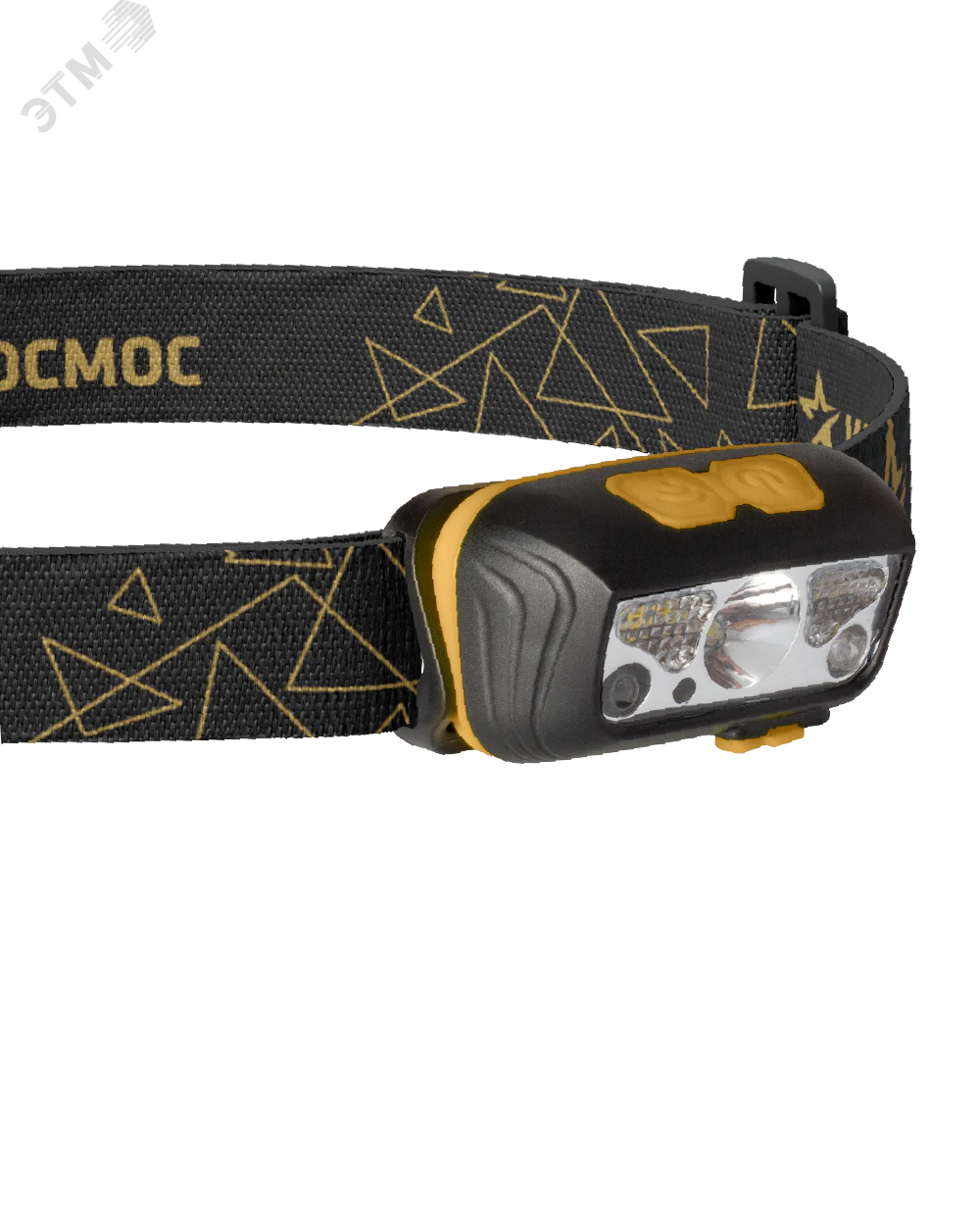 Фонарь аккумуляторный налобный сенсорный 2Вт XPE LED+2Вт SMD LED+красн. Li-po 102540 1200мА.ч корпус ABS-пластик USB-шнур регулируемый эласт. ремешок KOC505Lit