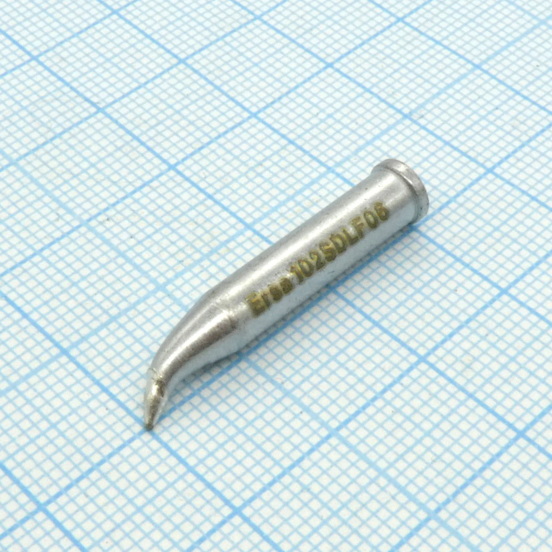 0102SDLF06 - Жало паяльное для паяльников ERSA I-Tool, I-Tool Nano, I-Tool Pico, изогнутый под углом 45° конус 0,6 мм