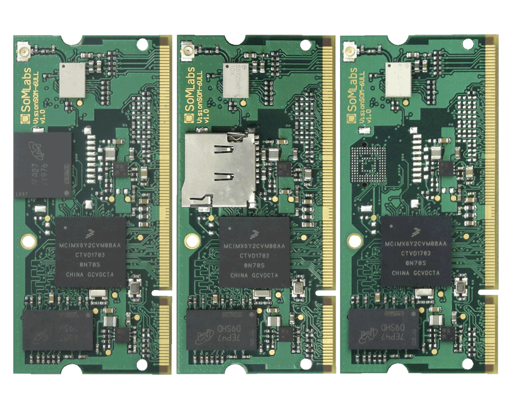SLS16Y2_792C_512R_04GE_1WB_E - SOM моудль на i.MX 6ULL. 512мб RAM, 4гб  WIFI,Bluetooth. Extended grade(-25...+70)