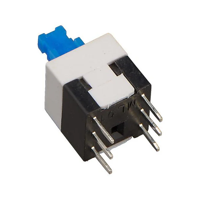 PS-800N - Кнопка 8х8мм без фиксации, 0.1А, 30В
