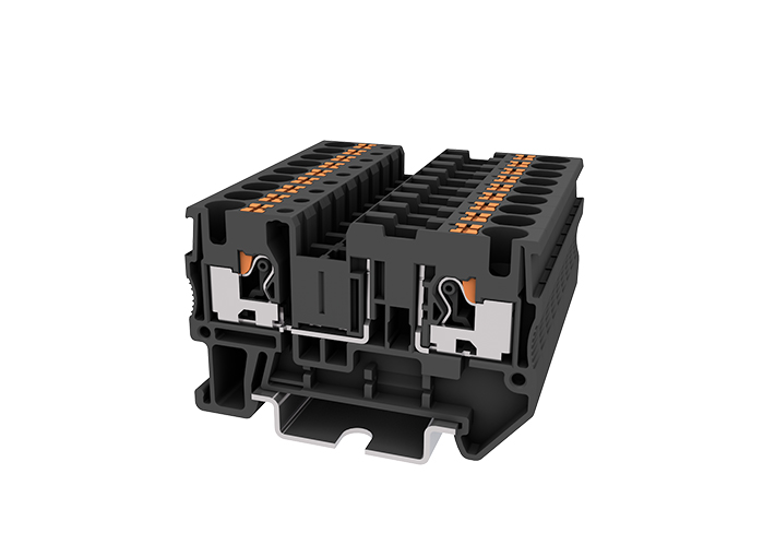 Клемма под авто. предохран. TP4-FSI/F-BK - Клемма под авто. предохран., тип фиксации провода: push-in, номинальное сечение: 4 мм кв., 10A, 400V, ширина: 6,2 мм, цвет: черный, тип монтажа: DIN 35