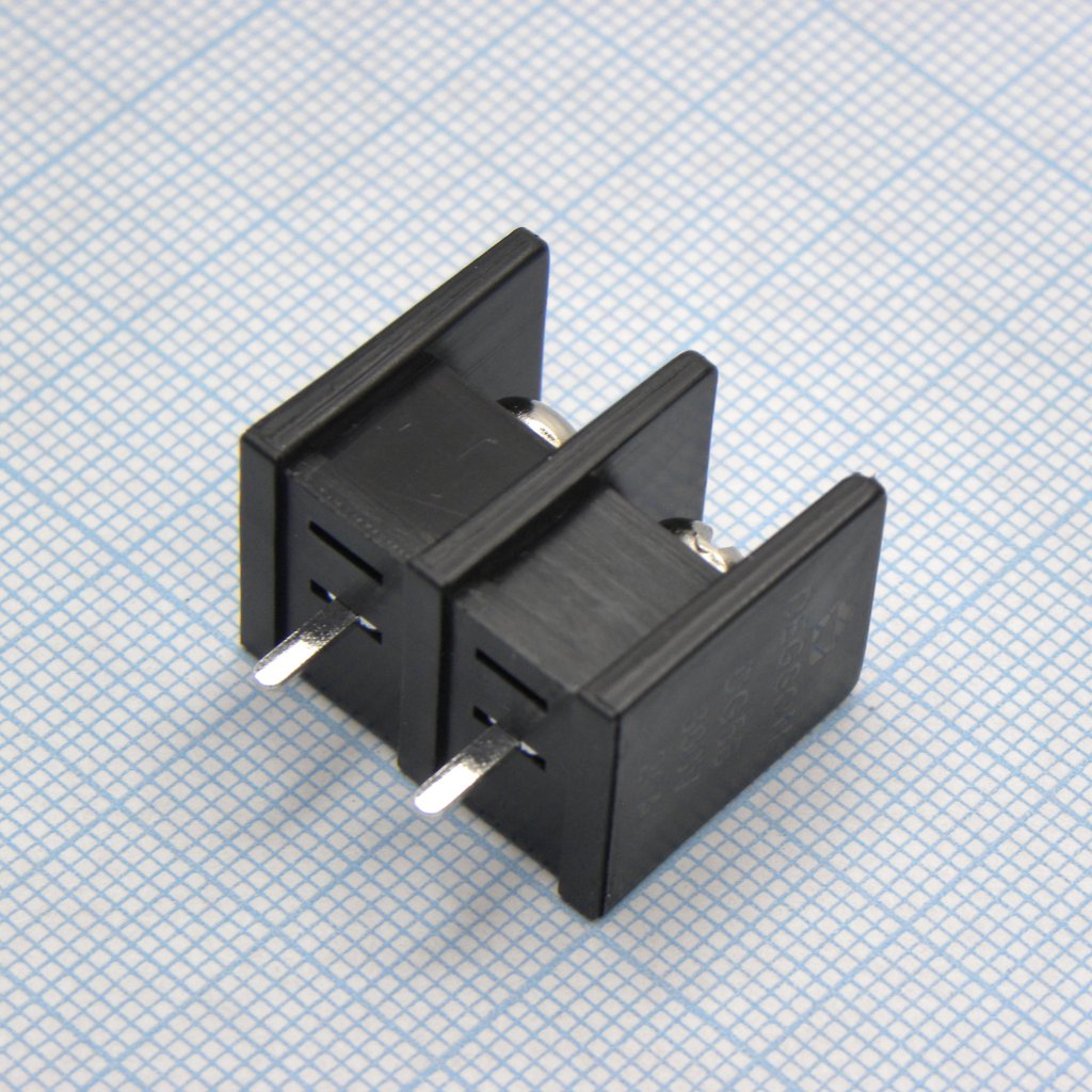 DG55C-B-02P-13-00A(H) - Барьерный клеммный блок 2 контакта. Серия DG55C-B