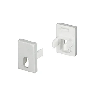 Заглушка SL-MINI-8-H12 с отверстием 024478 - Пара заглушек с отверстиемдля профиля SL-MINI-8-H12. В комплекте 2 заглушки. Цена за комплект.
