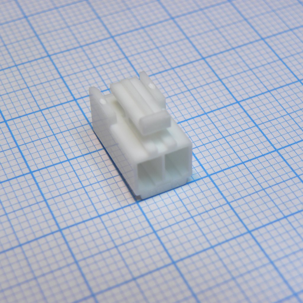 VHR-2N - Корпус разъема, Серия VH, Гнездо, 2 вывод(-ов), 3.96 мм, Контактами SVH-21T-P1.1