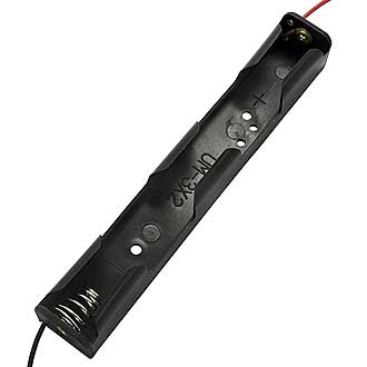 BH325-1 AA 1X2 - Батарейный отсек BH325-1 AA 1x2, открытый