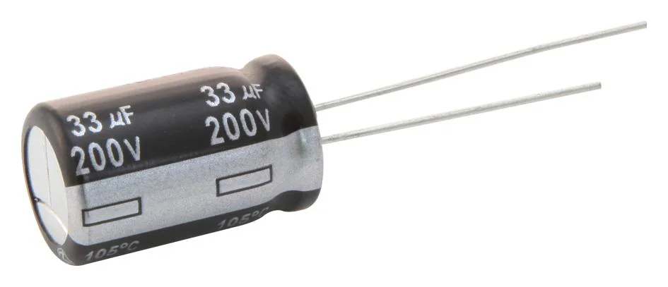 ECA1VHG222 - Конденсатор алюминиевый электролитический 2200мкФ 35В  ±20% (16 х 25мм) радиальные выводы 7.5мм 1260мА 2000час 105°С лента в коробке