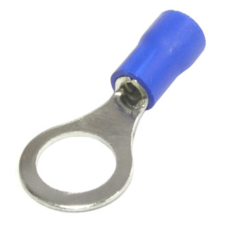 RV2-8 BLUE - Клемма тип O изолированная RV2-8 HST, синяя