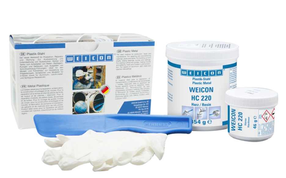 wcn10120005 - 10060705 WEICON Ceramic НС 220 (0,5 кг) Эпоксидный композит жидкий, керамическое наполнение, износоустойчивый