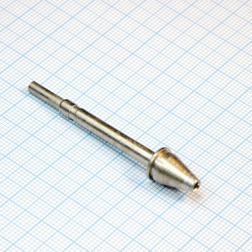 Наконечник д/отсоса 722EN2332 (к X-Tool) - Высокотеплопроводный, внутр. диаметр отв. 2.3мм, внешний 3.2мм.