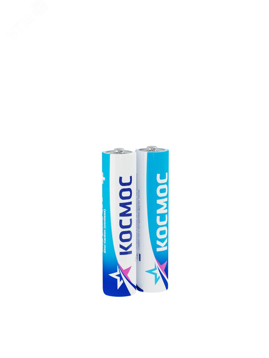 Элемент питания солевой AAA/R03 (уп.2шт) КОСМОС KOCR03