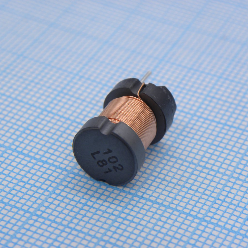 RCH114NP-102KB - Силовая индуктивность 1000uH ±10% 0.52A 1.3Om радиальная без магнитного экрана