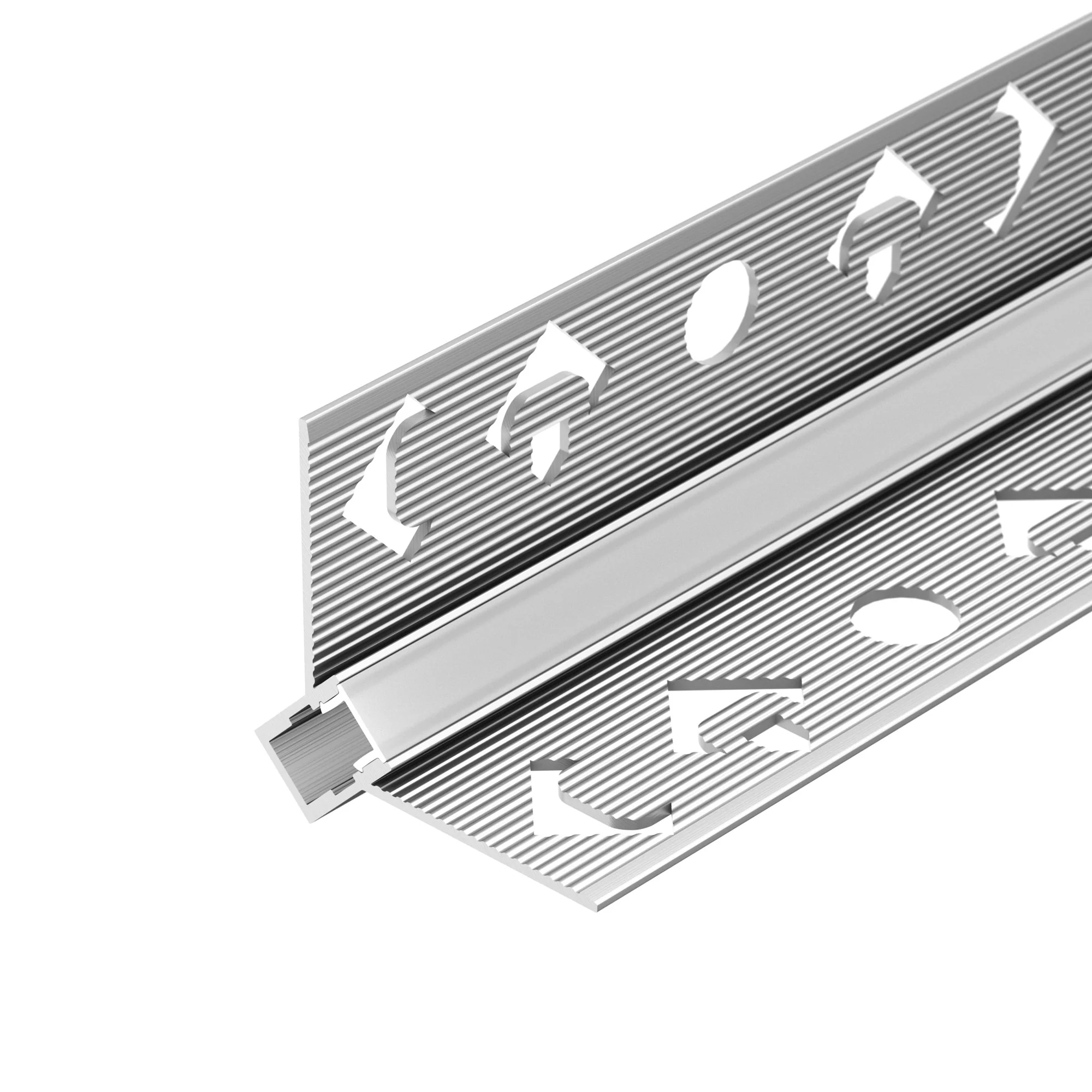 Профиль ARH-DECORE-S6-INT-2000 ANOD внутренний 034971 - Алюминиевый анодированный угловой профиль для светодиодных лент и линеек, под строительную отделку или плитку. Фиксируется при помощи строительной смеси. Декоративная контурная подсветка внутренних у