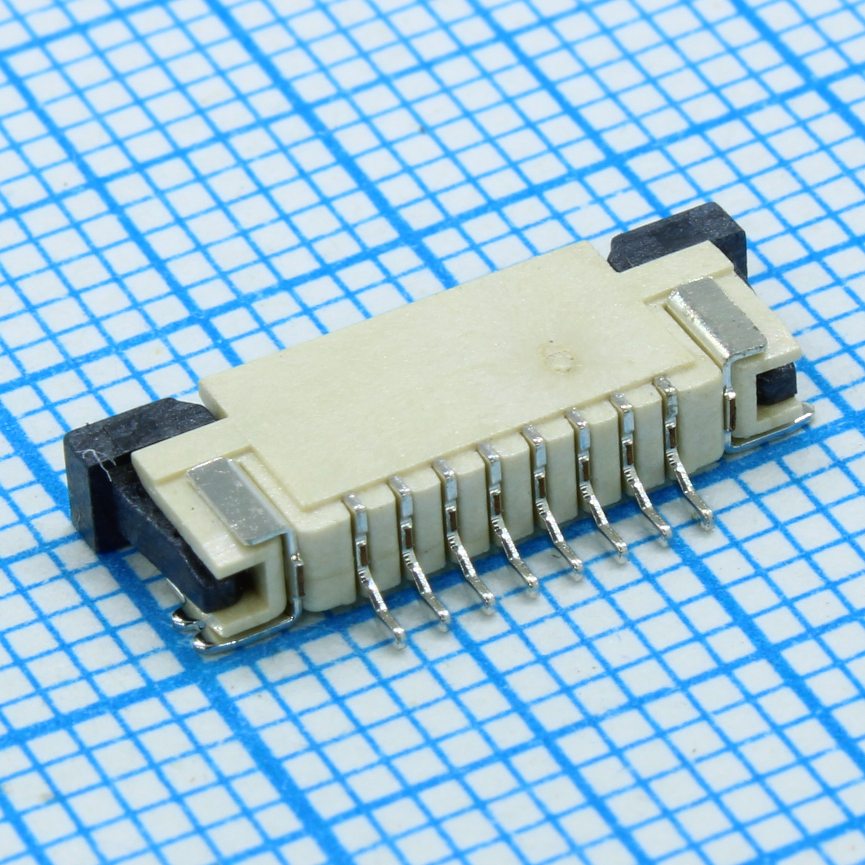 L-KLS1-1240D-2.5-08-T-U-R - Розетка FPC (для шлейфа) угловая на плату