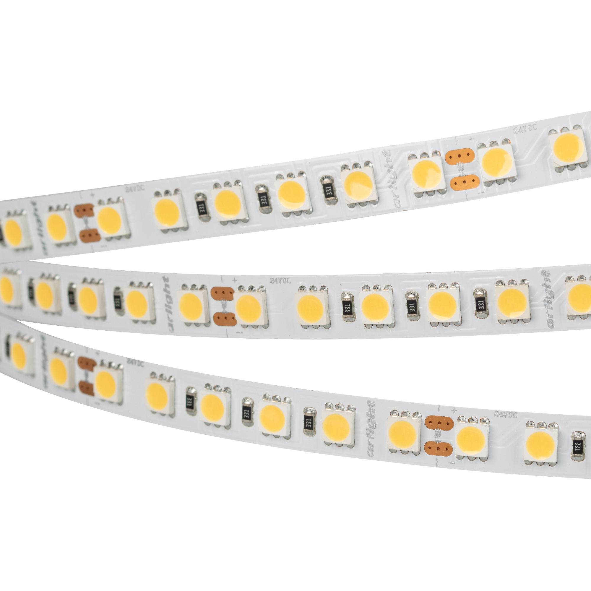 Лента RT-B96-10mm 24V Warm3000 (23 W/m, IP20, 5060, 5m) 028606(2) - Светодиодная лента RT-B96, открытая. Светодиоды 5060, 96 шт/м (480 шт на 5 м), белая плата, ширина 10 мм, скотч 3M. Цвет ТЁПЛЫЙ 3000 K, цветопередача CRI>90, угол 120°. Питание 24V, мощно
