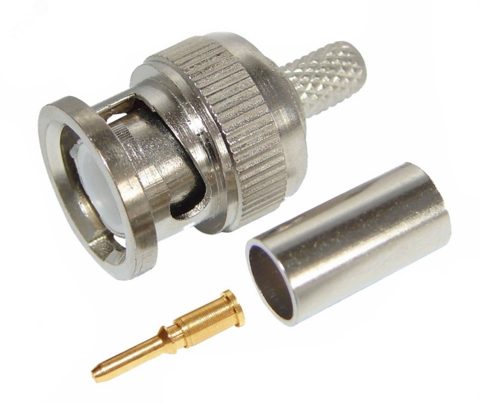 Разъем BNC штекер RG-59 обжим 05-3002