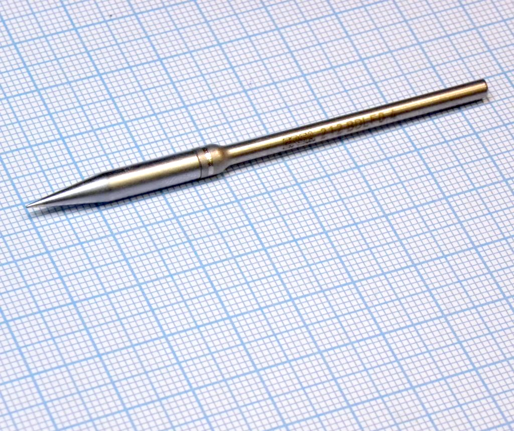 0212BD - Жало паяльное для паяльника ERSA MicroTool, конус тонкий 0,4мм