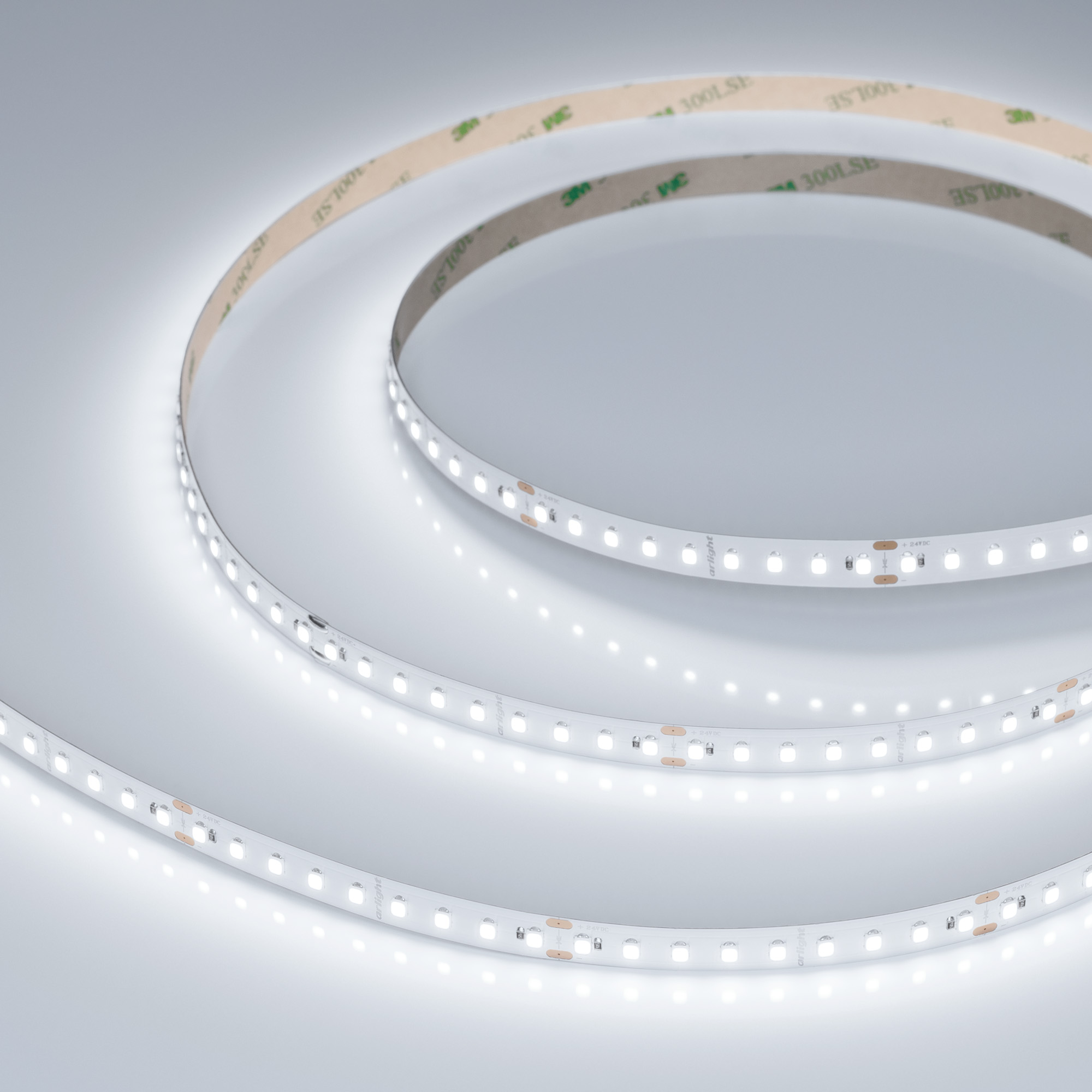 Лента UL-A126-10mm 24V White6000 (8 W/m, IP20, 5m) 044492 - Светодиодная лента UL-A126, открытая IP20. Светодиоды 2835, 126 шт/м (630 шт на 5 м), белая плата, ширина 10 мм, скотч 3M. Цвет БЕЛЫЙ 6000 K, цветопередача CRI>90, угол 120°. Питание 24 В, мощнос