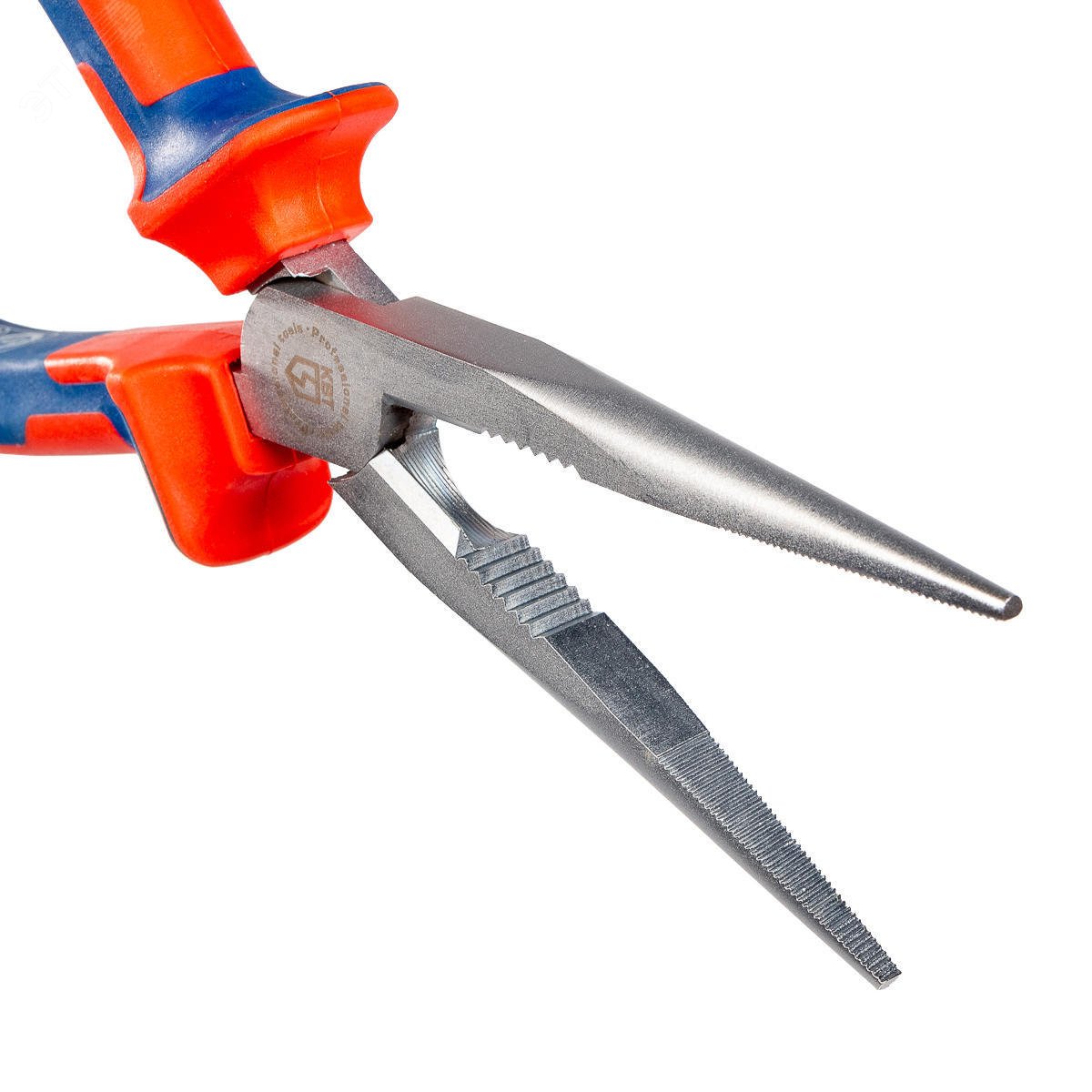 Длинногубцы 200 мм серия Мастер - для проведения слесарно-монтажных работ, захват и удержание плоских и круглых деталей