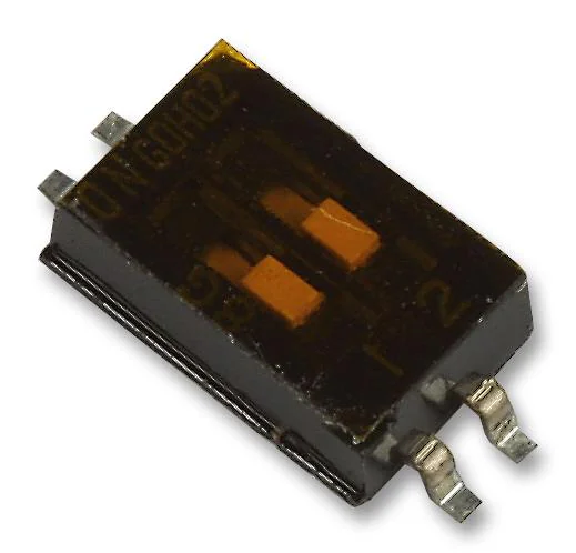 1571983-3 - Переключатель DIP 2 группы 0.025А 24В шаг 1.27мм SMD монтаж
