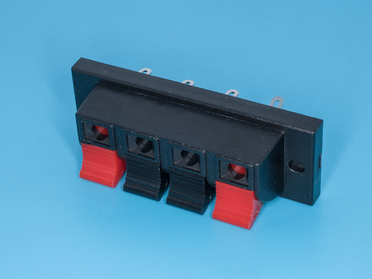 PT-4A - Клеммник 4 позиционный нажимной