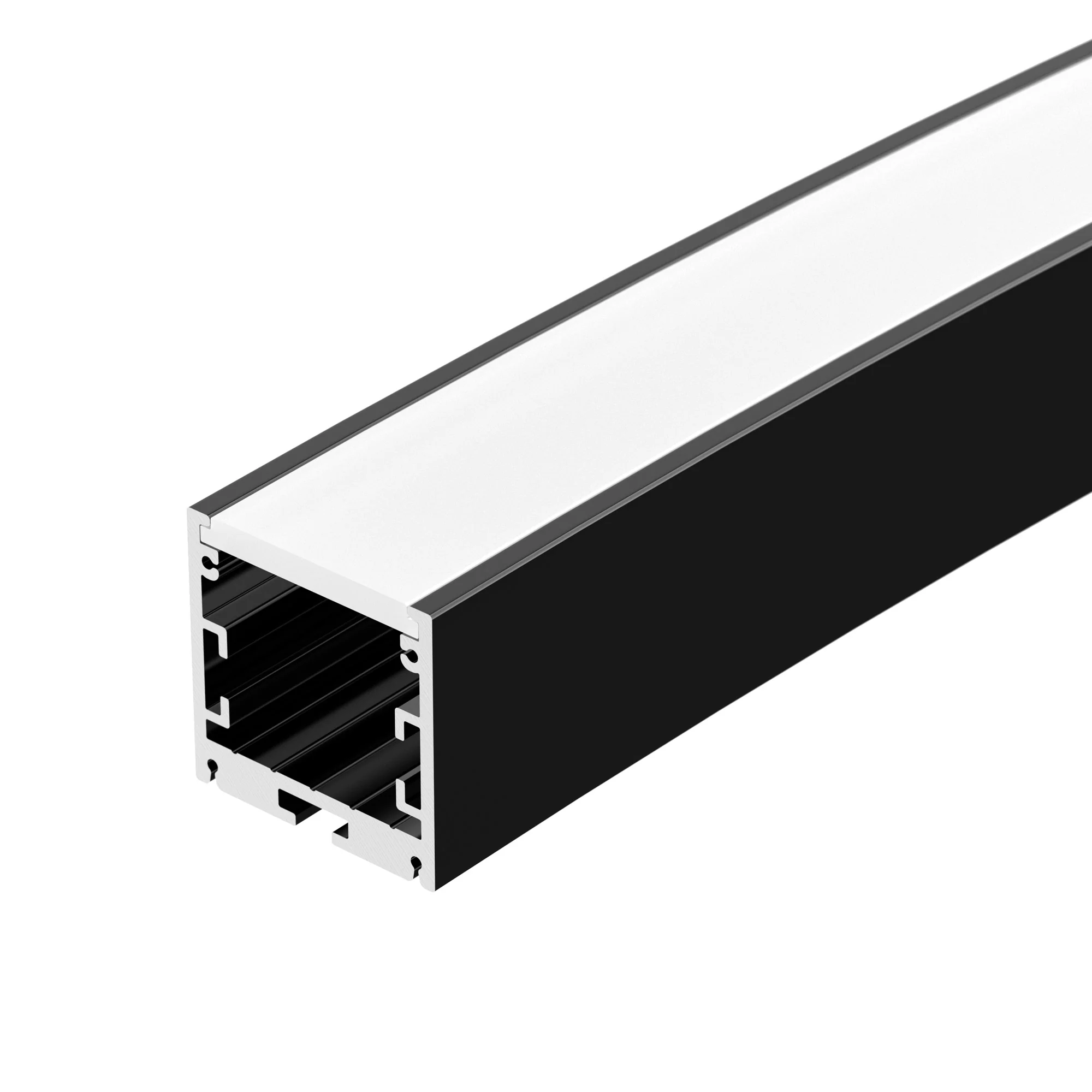 Профиль SL-ARC-3535-D3000-A45 BLACK (1180мм, дуга 1 из 8) 027634 - Алюминиевый профиль для составления круга диаметром 3000мм, для радиусной светодиодной линейки, с выводом свечения вниз, длина ? от круга 3000мм. внутренний диаметр круга 2950мм, внешний д