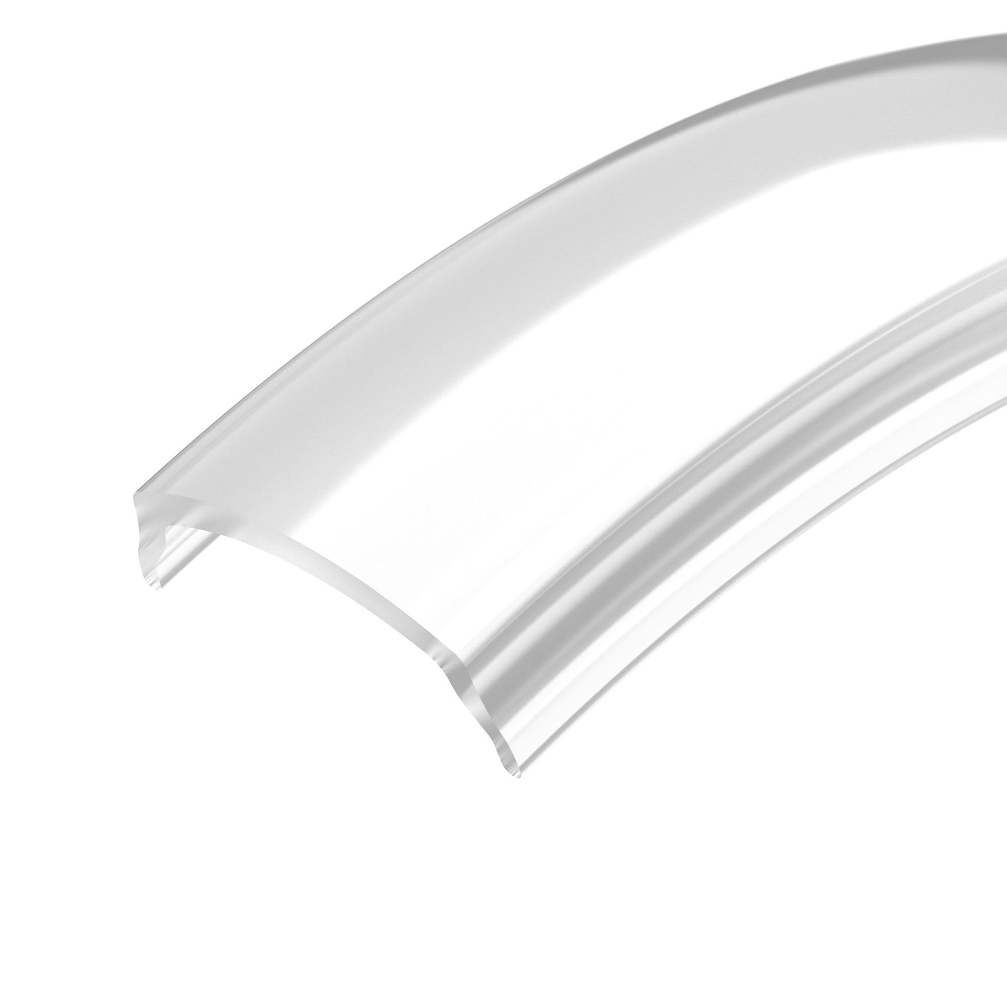 Экран ARH-BENT-W11-2000 Frost 023606 - Полуматовый экран (PC) для профиля ARH-BENT-W11-2000 ANOD. Светопропускание до 85%. Длина 2000мм. Цена за 1м.
