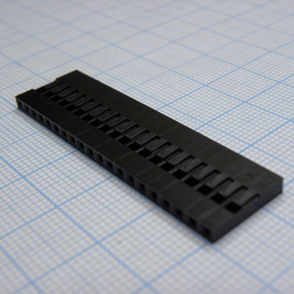 I-DS1071-SCB01X20 - Гнезда на кабель, однорядные, требуются контакты T-DS1071-SC600