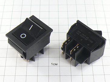 Переключатель RS-201-2B3-B/B