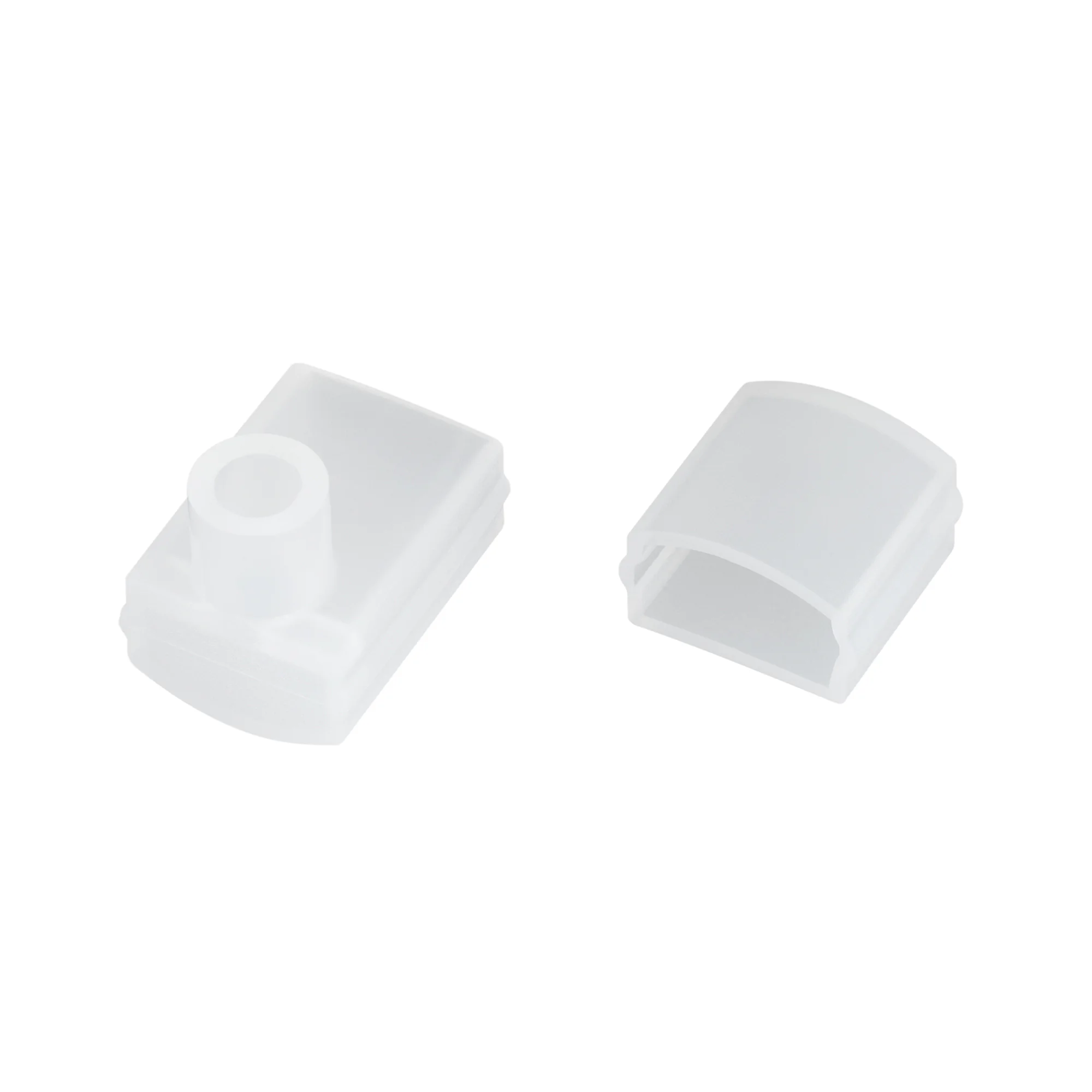 Заглушка ARL-MOONLIGHT-0711-CAP-SET-WH 039499 - Комплект силиконовых заглушек для гибкого неона MOONLIGHT, сечение 11х7мм. В комплекте заглушка с выводом под кабель питания (снизу) и глухая заглушка. Использовать с герметиком.