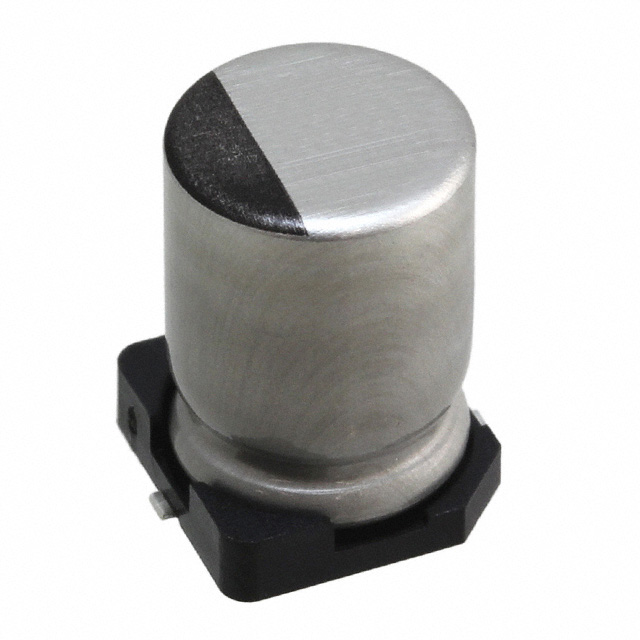 UCW1E101MCL1GS - Конденсатор алюминиевый электролитический 100мкФ 25В ±20% (6.3х8.7мм) для поверхностного монтажа 230мА 7000час 105°С лента на катушке