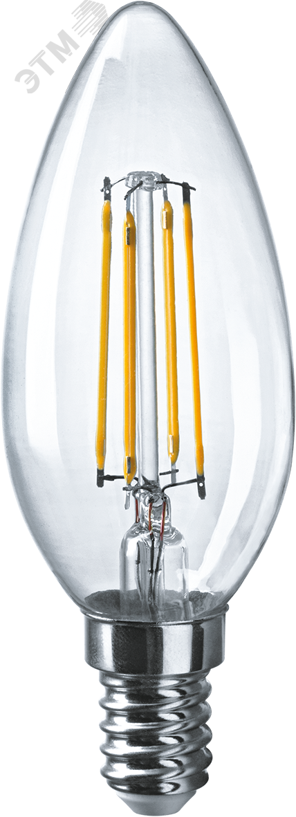 Лампа светодиодная 10вт OLL-F-C35-10-230-2.7K-E14 25111