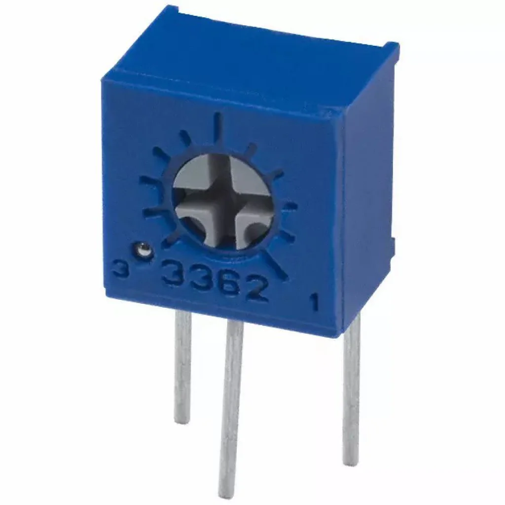 TSR-3362W-503R - Потенциометр однооборотный керметный 50кОм 0.5Вт ±10% (6.6 X 4.7 X 6.99мм)