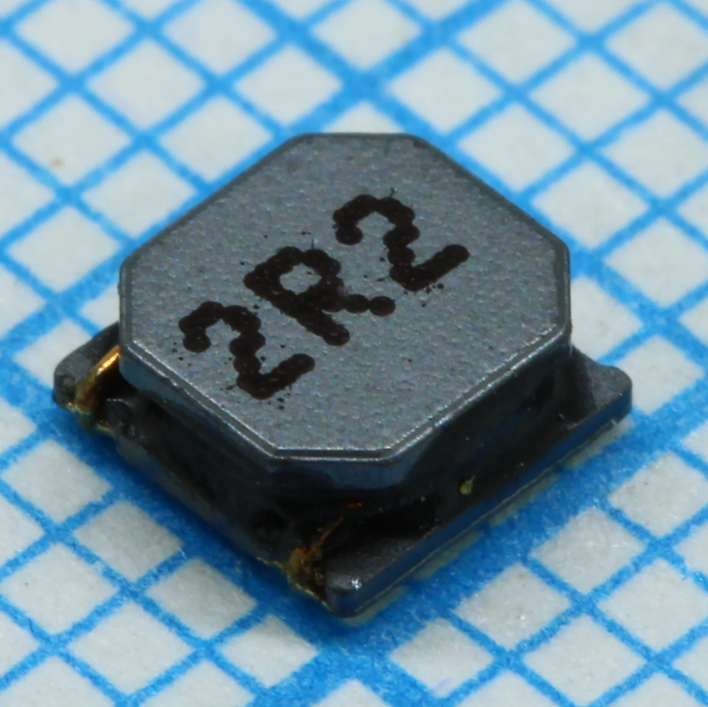 SRN4018-2R2M - Катушка индуктивности силовая проволочная полуэкранированная 2.2мкГн ±20% 60МГц 9Q-Фактор феррит 2.9А 0.044Ом по постоянному току