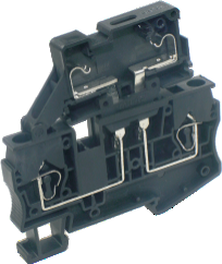 Предохранительная клемма UJ5-4RD(6.3X32) - Предохранительная клемма, 6.3X32, тип фиксации провода: пружинный, номинальное сечение: 4 мм кв., до 10A, 500V, ширина: 8,2 мм, цвет: черный, тип монтажа: DIN 35