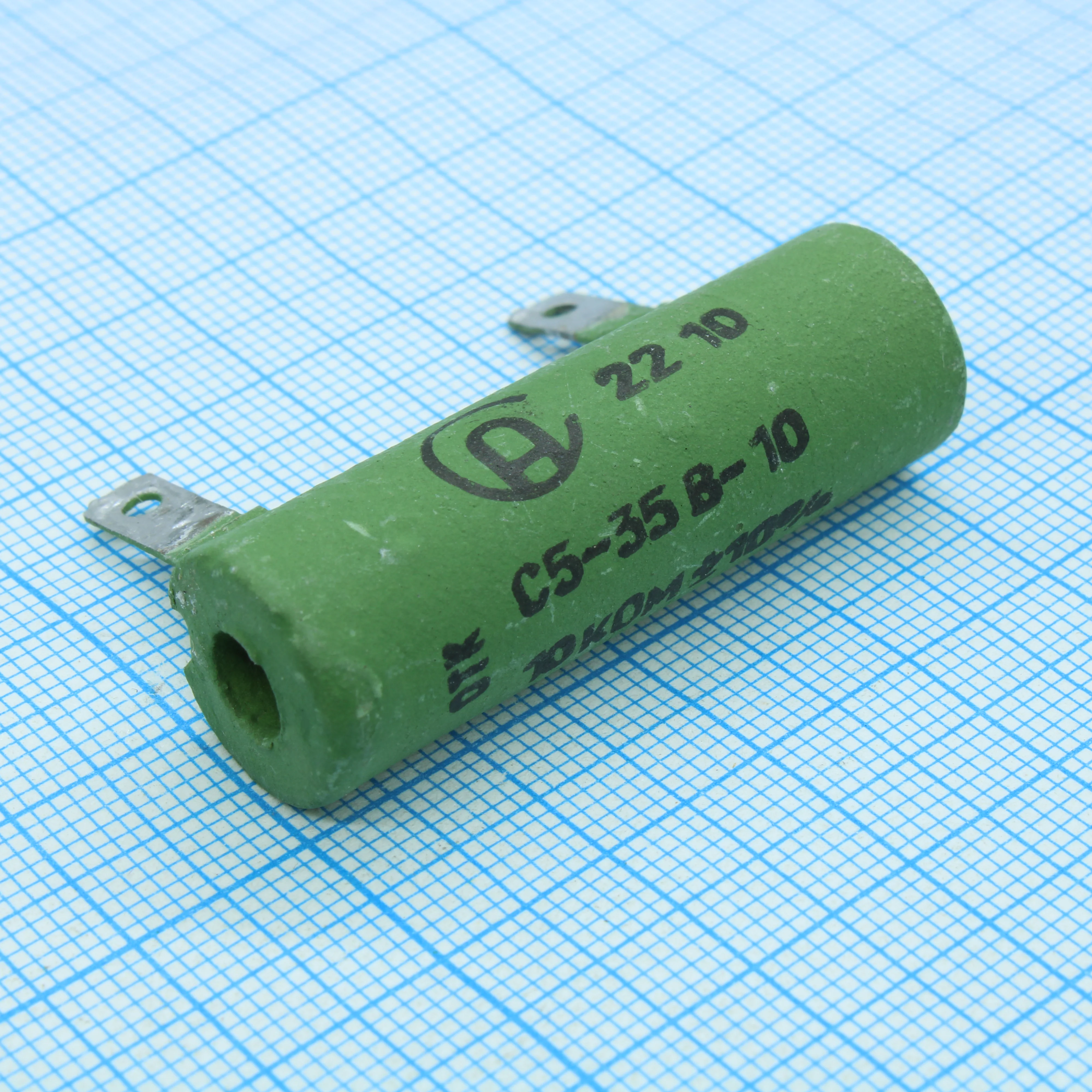 С5-35В 10  10К ±10% - Проволочный постоянный резистор 10кОм 10Вт ±10%