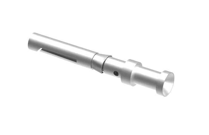 Розеточный обжимной контакт (Ag) SCSF-010-1.5 - Розеточный обжимной контакт, номинальный ток: 10A, номинальное сечение: 1,5 мм кв., тип покрытия контактов: серебро
