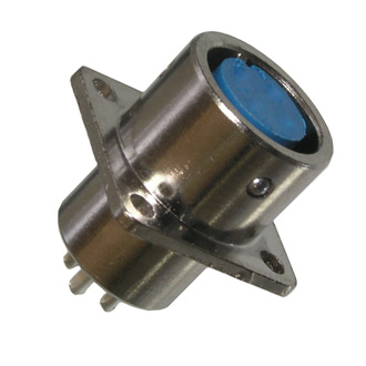 XS12-5 (ZN) PANEL JACK - Разъем быстрого соединения, 5-ти контактый