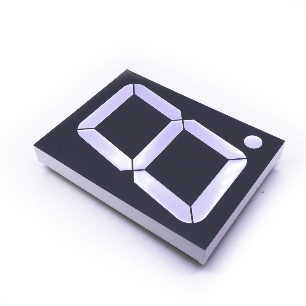 FYS-40011DPG-21 - 1 разрядный индикатор 101,6мм/зеленый/520нм/260-310мкд/ОА