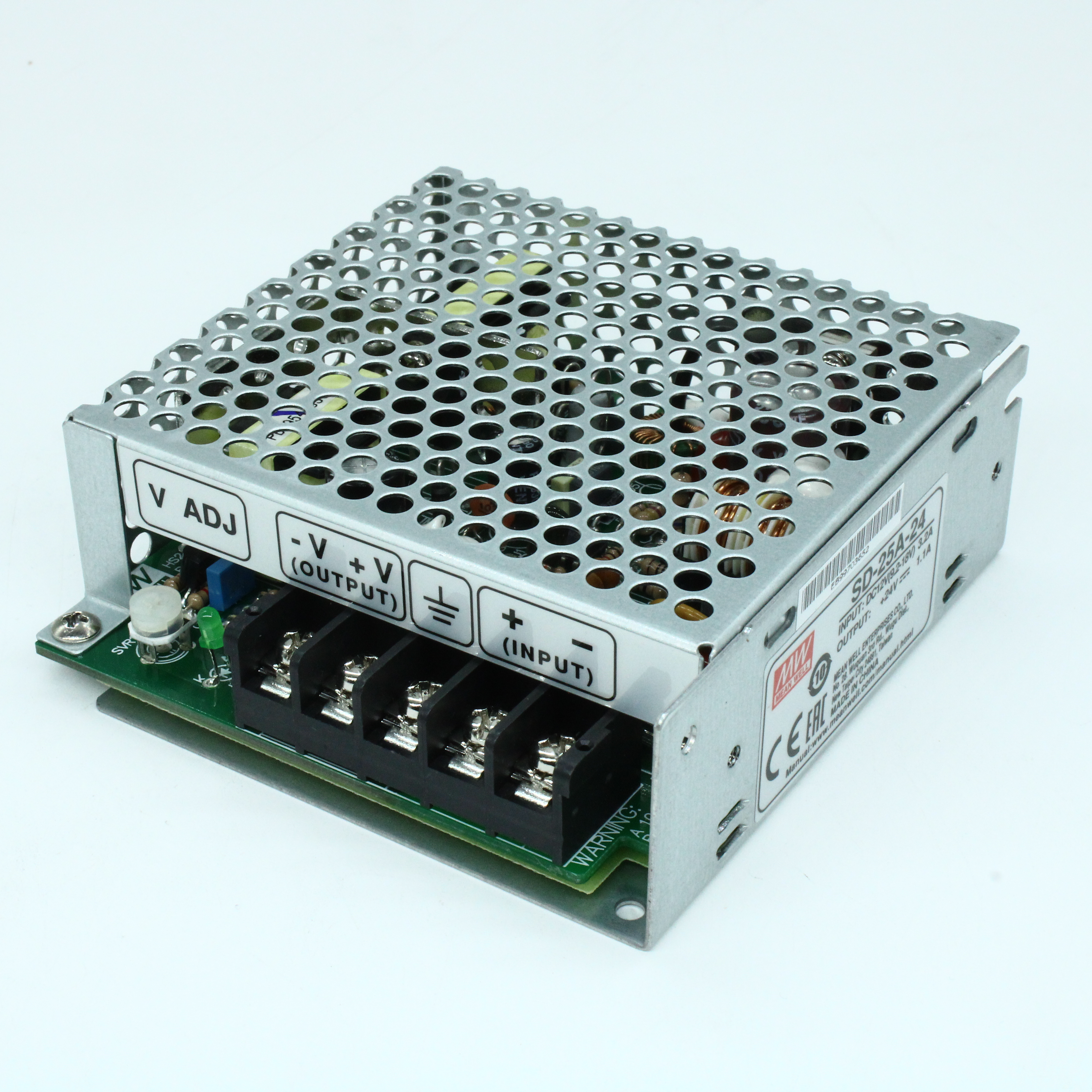 SD-25A-24 - DC-DC, 25Вт, Uвх=9 - 18В, Uвых=24В/1.1А, изоляция 1500В DC, рег. Вых=±10%Uном, в кожухе 99х97х35мм, -10°С…+60°С