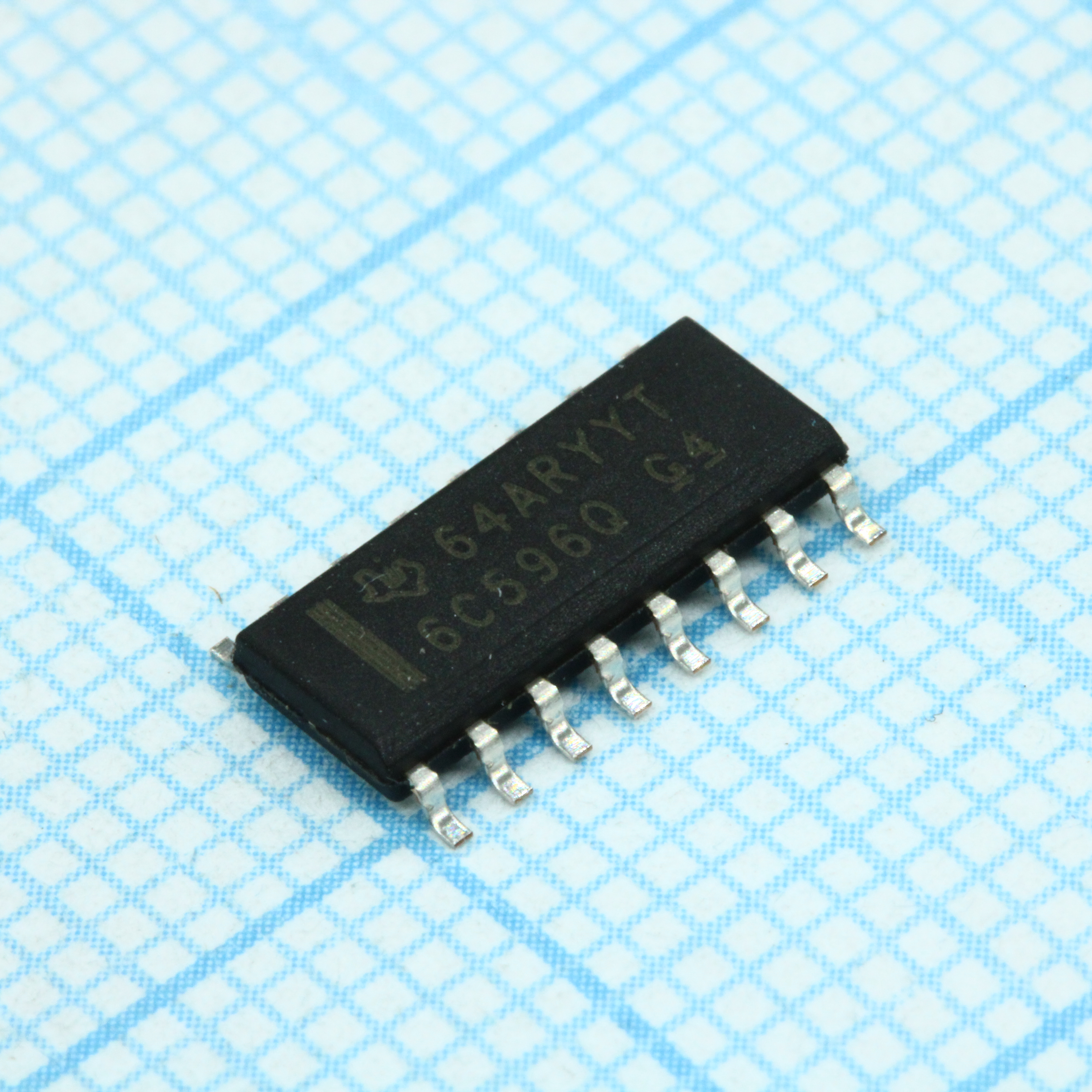 TPIC6C596DRQ1 - Регистр сдвига 8-бит 16SOIC