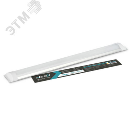 Светильник светодиодный ДПО-108 18Вт 6500К IP40 1800лм 600мм 230В 4690612039176