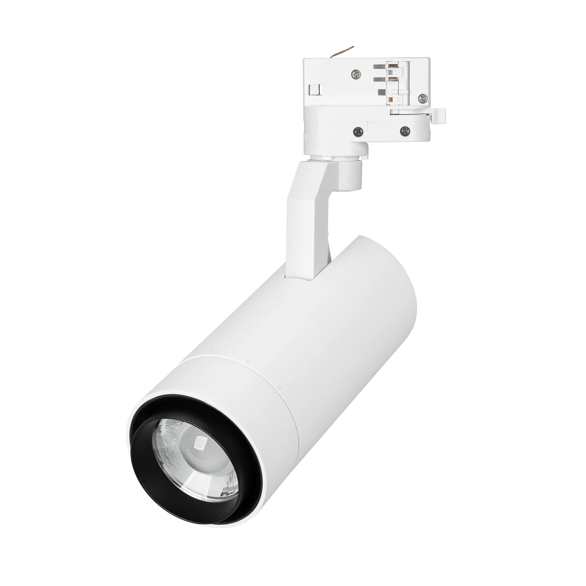 Светильник LGD-GELIOS-TUNE-4TR-R80-20W Day4000-MIX (BK, 20-60 deg) 039156 - Светильник подвесной для треков/шин 4 провода, 20Вт. Цвет свечения меняется в диапазоне 3000К-6000К (возможность изменения цветовой температуры при помощи диммера DALI), световой 