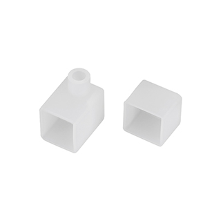 Заглушка MOONLIGHT-CAP-13x12mm-SIDE-S-SET 041025 - Комплект силиконовых заглушек для гибкого неона MOONLIGHT, сечение 12х13мм. В комплекте заглушка с выводом под кабель питания (вбок относительно линии сечения ленты) и глухая заглушка. Использовать с герм