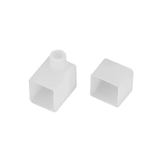 Заглушка MOONLIGHT-CAP-13x12mm-SIDE-S-SET 041025 - Комплект силиконовых заглушек для гибкого неона MOONLIGHT, сечение 12х13мм. В комплекте заглушка с выводом под кабель питания (вбок относительно линии сечения ленты) и глухая заглушка. Использовать с герм