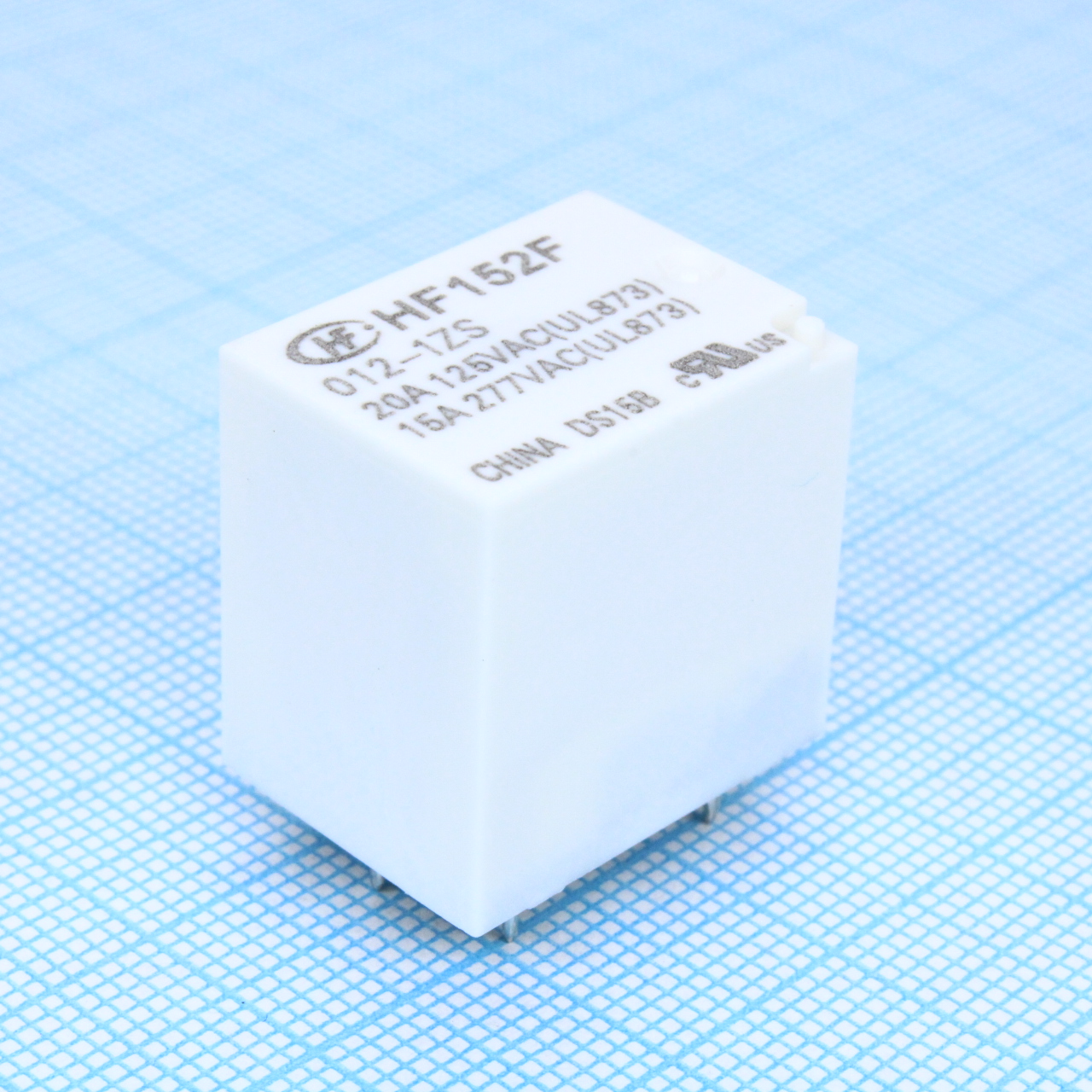 HF152F/012-1ZS - Реле силовое, 16А одна контактная группа на переключение катушка 12В